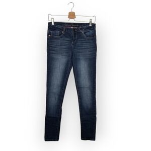 Chip & Pepper Syd skinny medium dark wash denim jeans women's 26